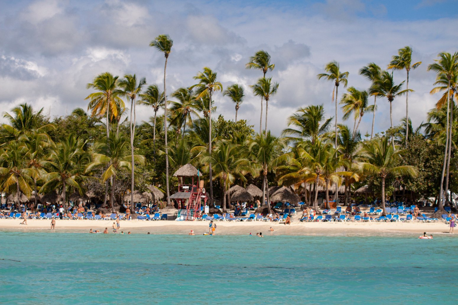 costa bayahibe desde el mar