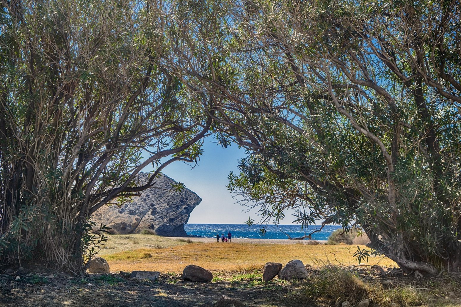 Playa del Parque Natural de Cabo de Gata, vacaciones monoparentales verano 2027
