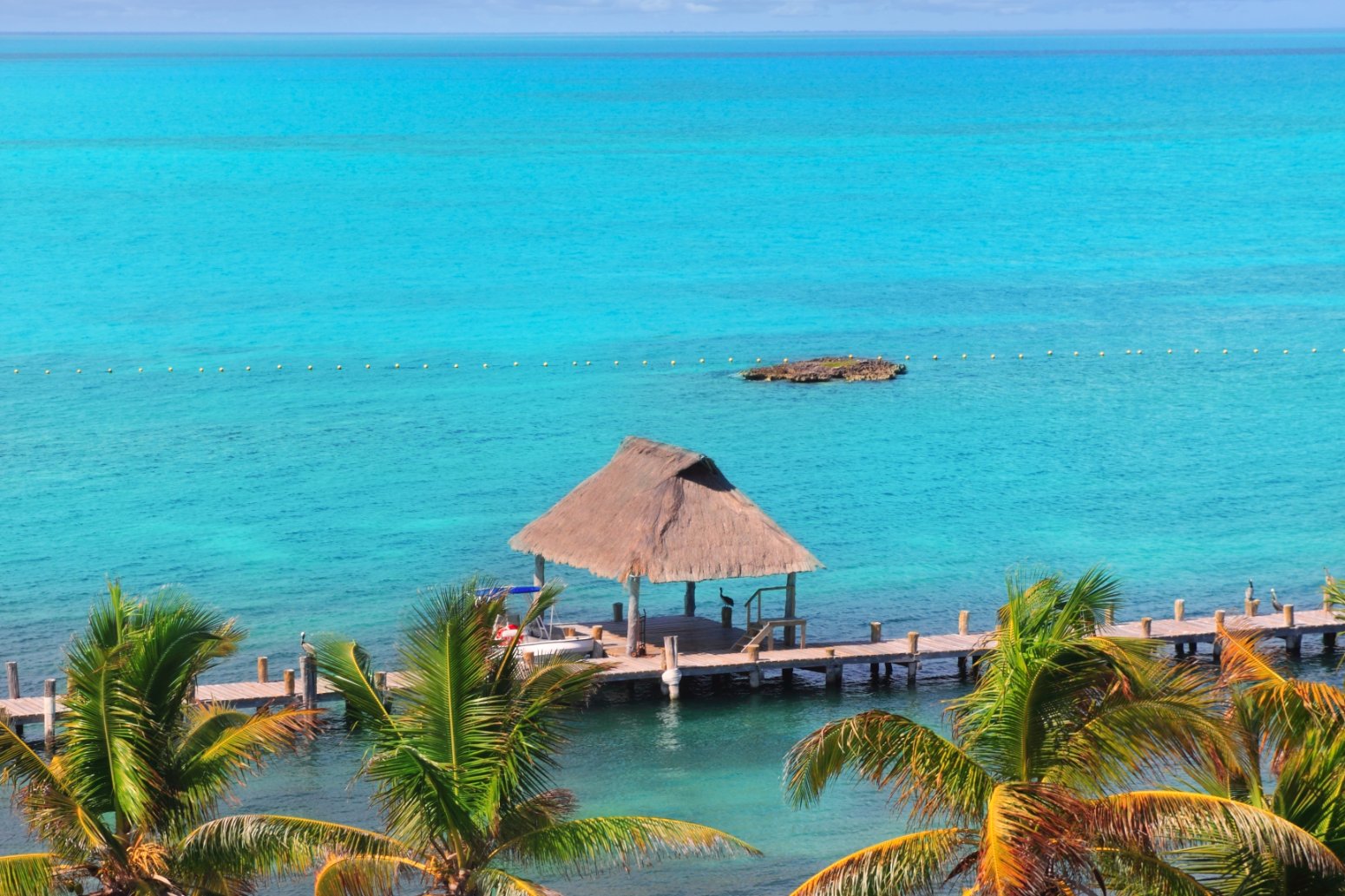 isla contoy vista aerea