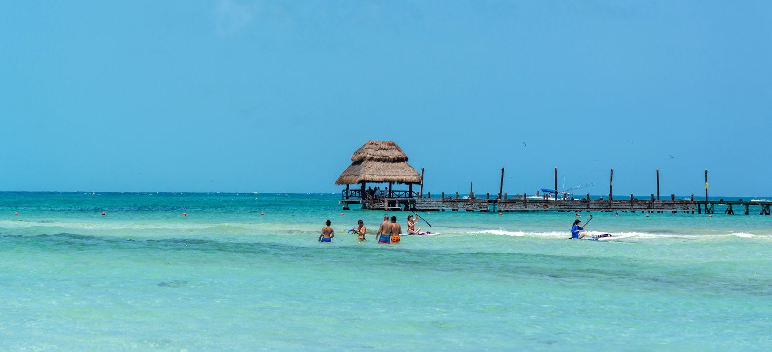 playa norte isla mujeres muelle