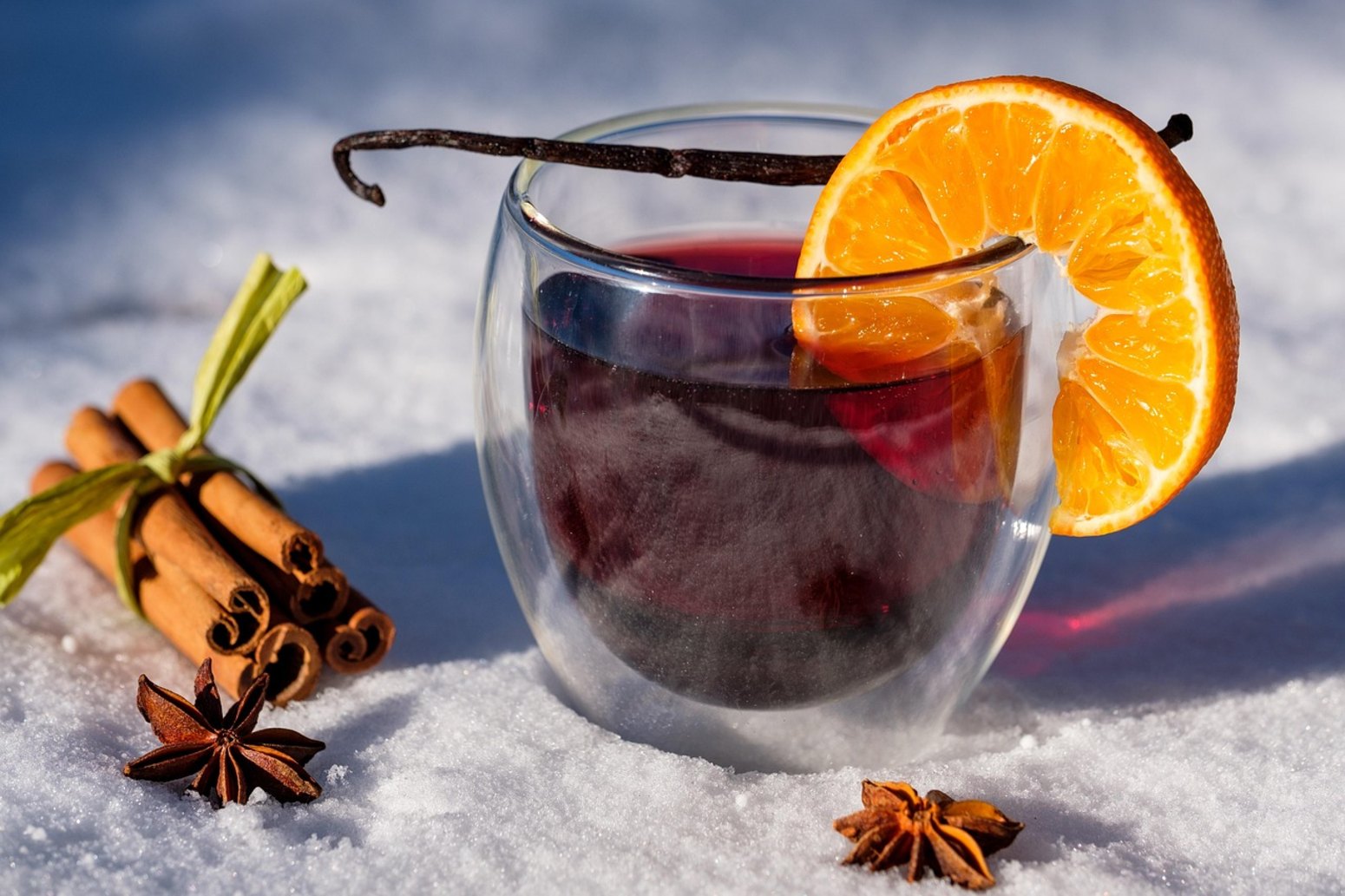 Ponche navideño con especias