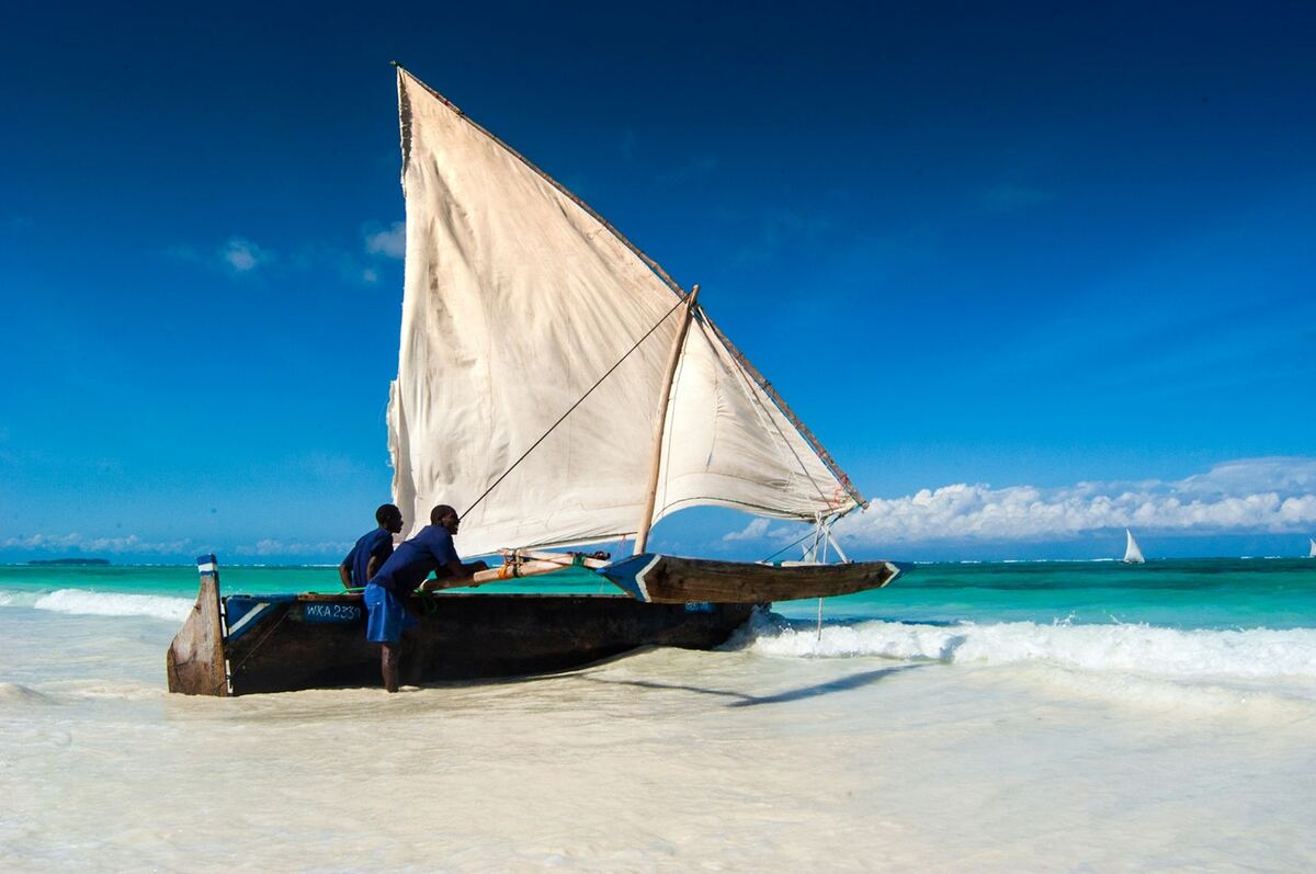 Dhow tradicional