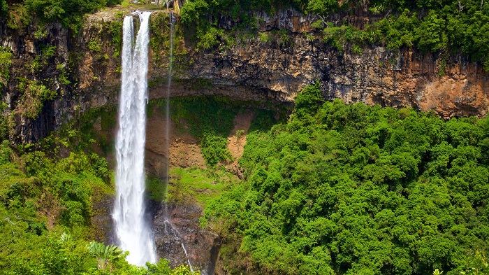 cascada en black river gorges isla mauricio