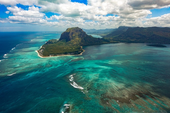 le morne brabant desde el aire